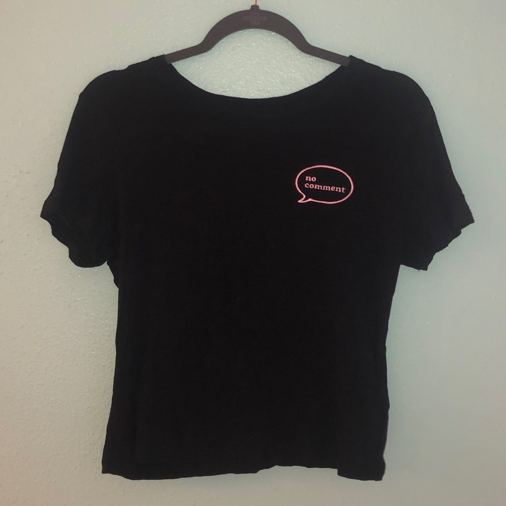 Black Crop Top